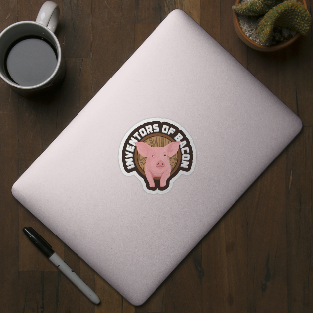 Pigs - The inventors of bacon by Shirtbubble